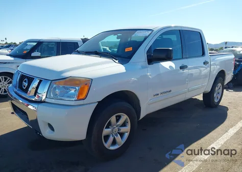 2012 Nissan Titan Sv z USA, uszkodzony, nr VIN 1N6AA0EJ0CN318238
